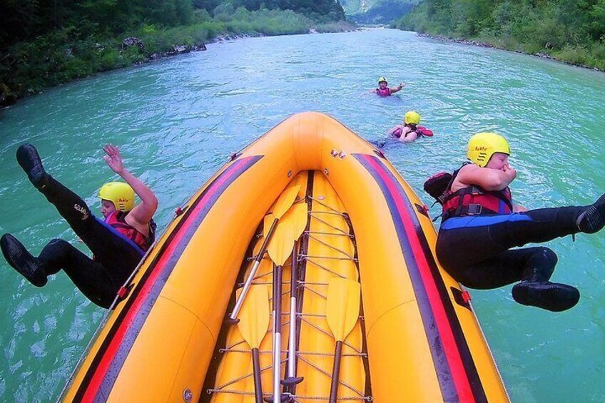 Half Day Rafting On Soca River
