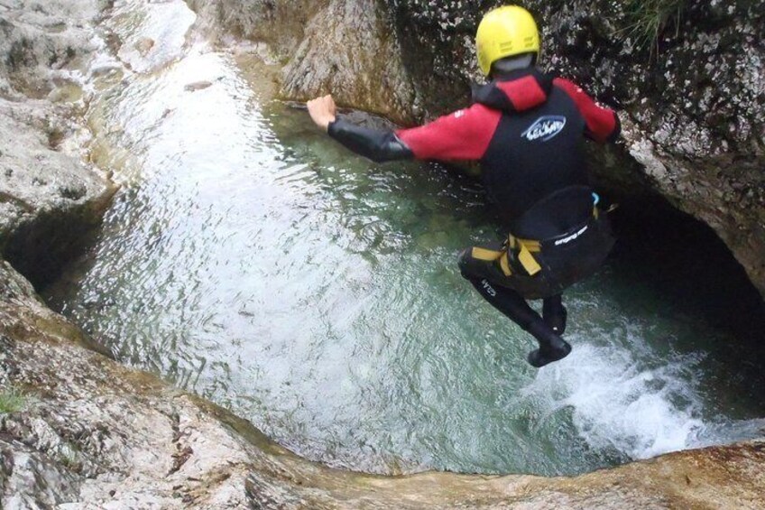 Family Canyoning In Soca Valley