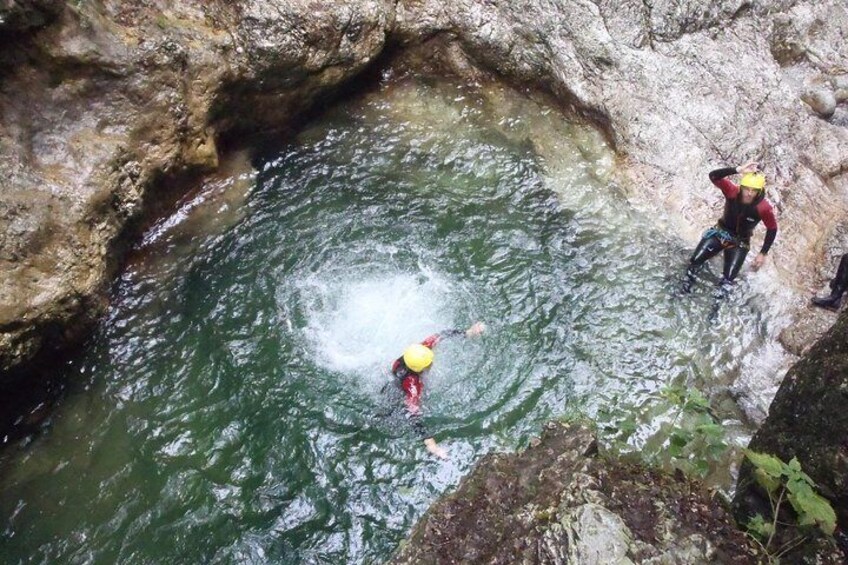 Family Canyoning In Soca Valley