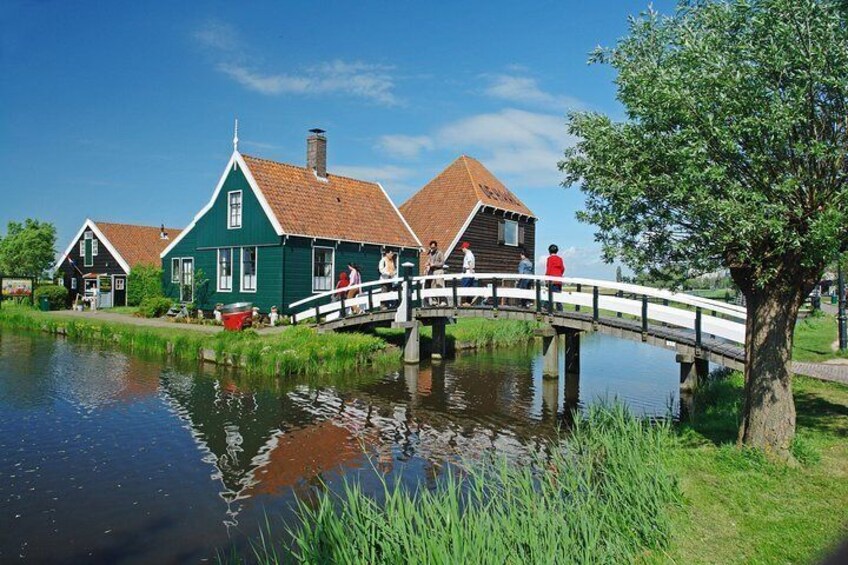 Zaanse Schans village