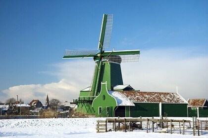 Volendam, Edam and Zaanse Schans Windmills Live Guided Day Tour from Amster...