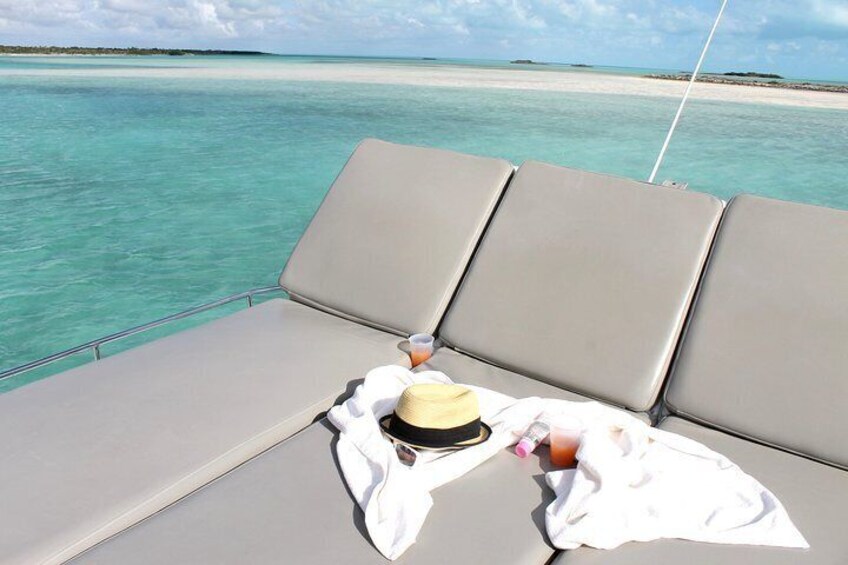 Private 4 Hour Power Catamaran Excursion in Grace Bay