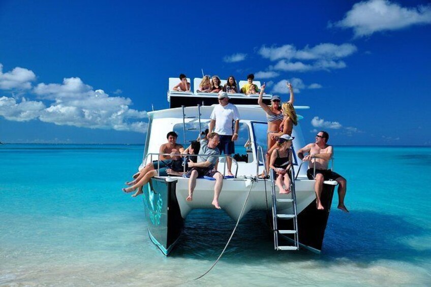 Private 4 Hour Power Catamaran Excursion in Grace Bay