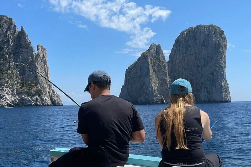 Fishing and Tourism in Capri