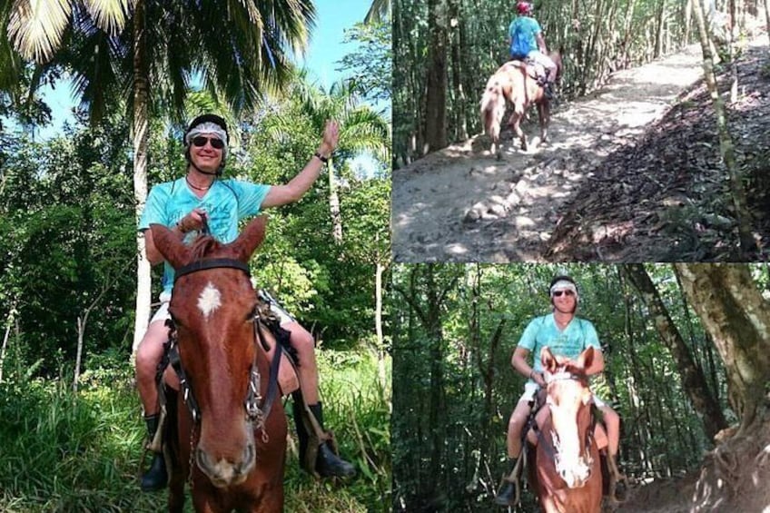 El Limón waterfalls Tour (horse riding & swimming) with lunch