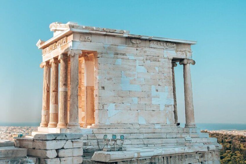 The temple of Goddess Athena Nike