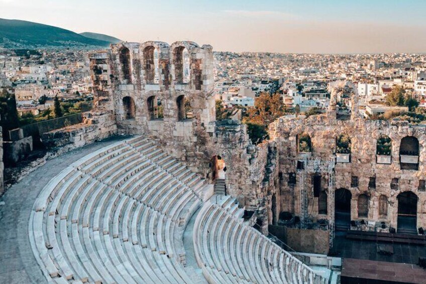 The Herodium theater