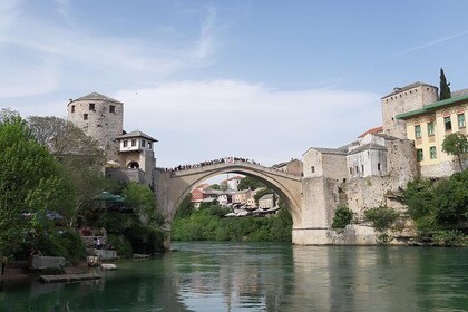 杜布羅夫尼克的莫斯塔爾、Pocitelj 和 Kravice 瀑布私人之旅