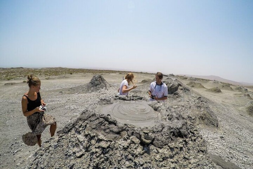 Active Mud volcanoes