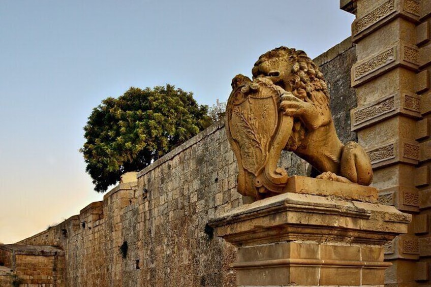 Detail of the Gate :Mdina