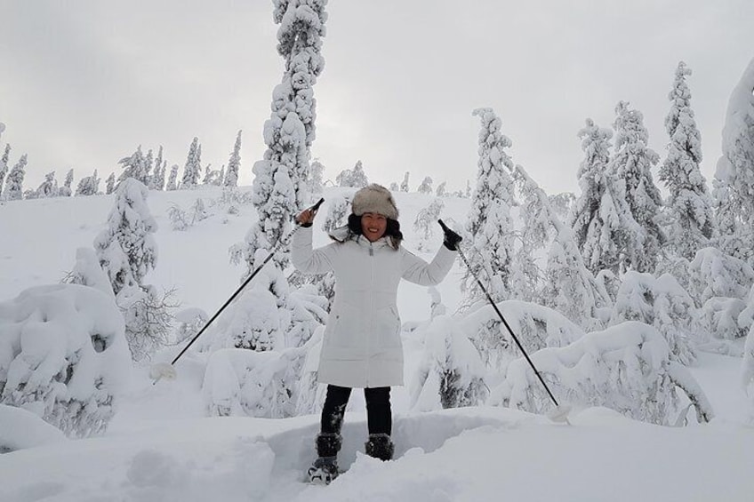 Snowshoeing in Pyha-Luosto Lapland