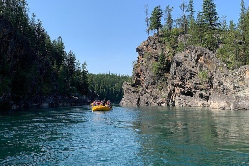 Half Day Scenic Float on the Middle Fork of the Flathead River