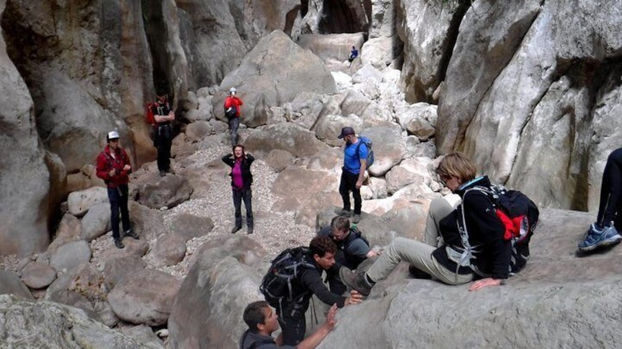Hiking in Torrent de Pareis