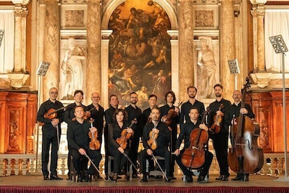 Barokconcert van het Interpreti Veneziani-ensemble in Venetië