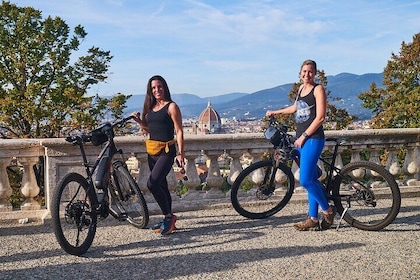 E-bike 2.5 hour Florence hills tour with olive oil tasting