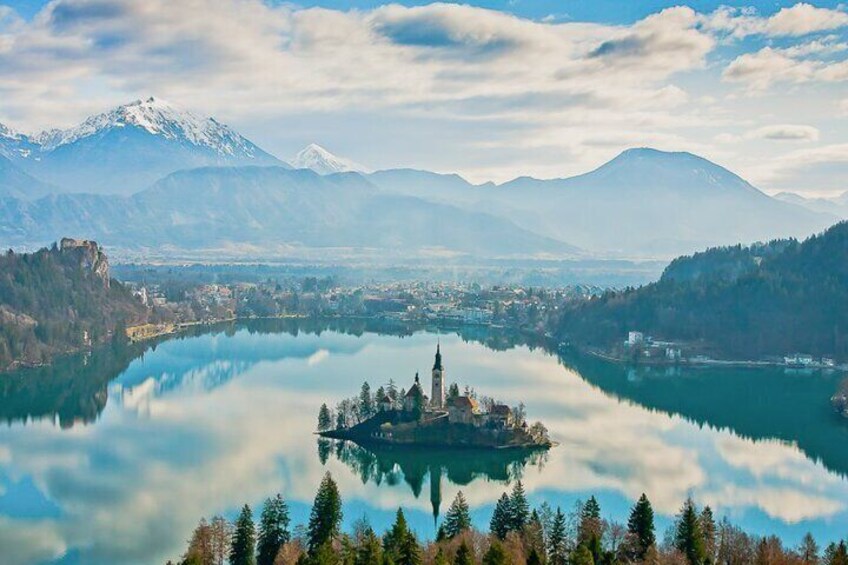 Ljubljana and Bled Lake - small group - day tour from Zagreb