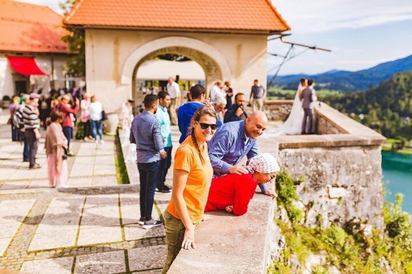 Bled Lake with island and castle - small group - day trip from Ljubljana