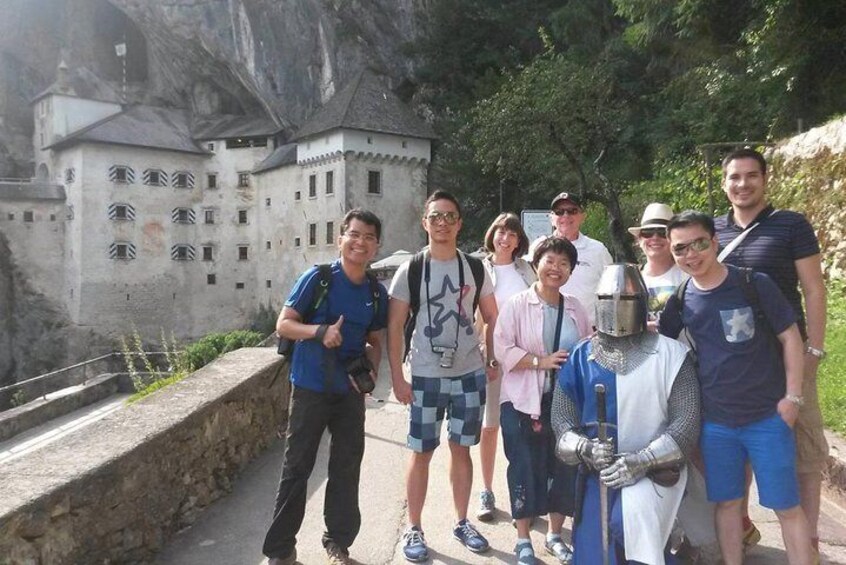 Fairytale Predjama castle