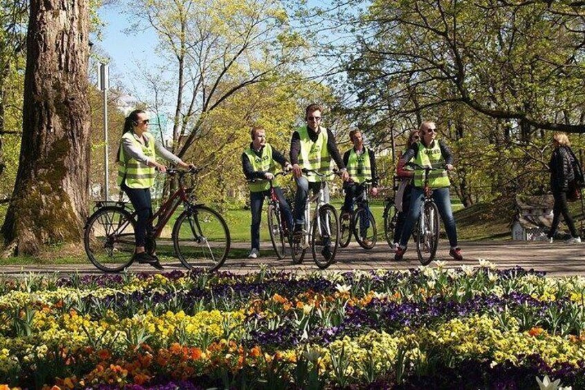 Beautiful parks of Riga