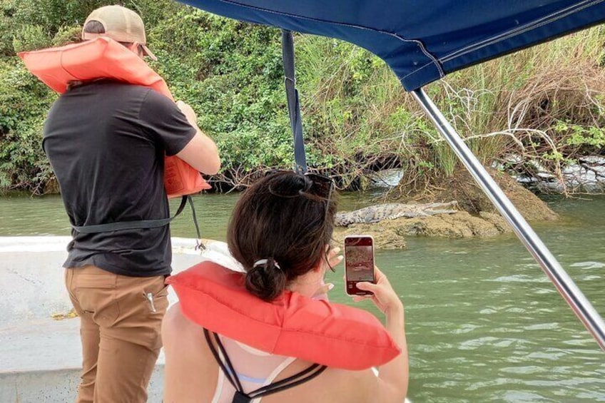 Gatun Lake in the Panama Canal