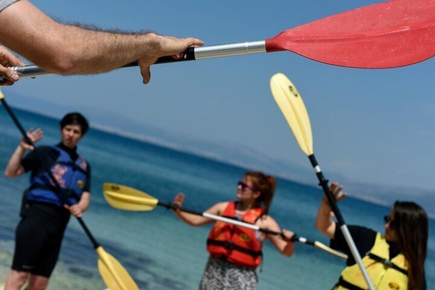 Supetar-Postira kayaking