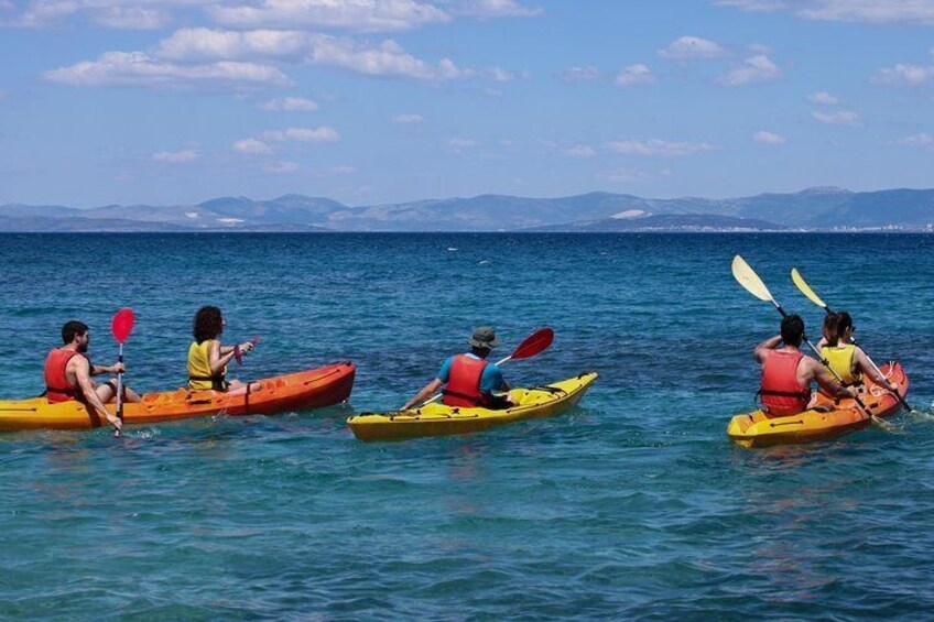 Supetar-Postira kayaking