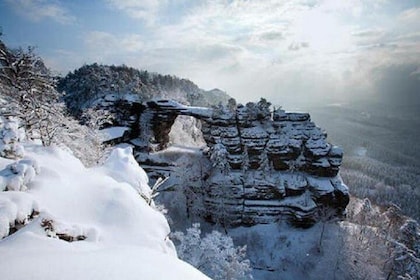 Bohemian And Saxon Switzerland Winter Tour from Prague