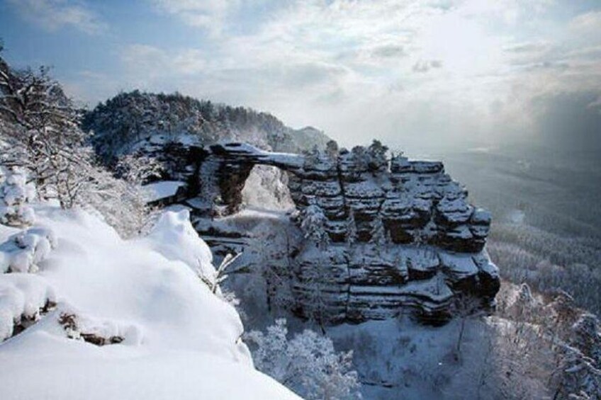 Winter Edition Bohemian and Saxon Switzerland Tour from Dresden