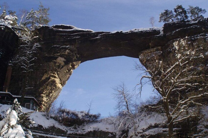 Winter Edition Bohemian and Saxon Switzerland Tour from Dresden