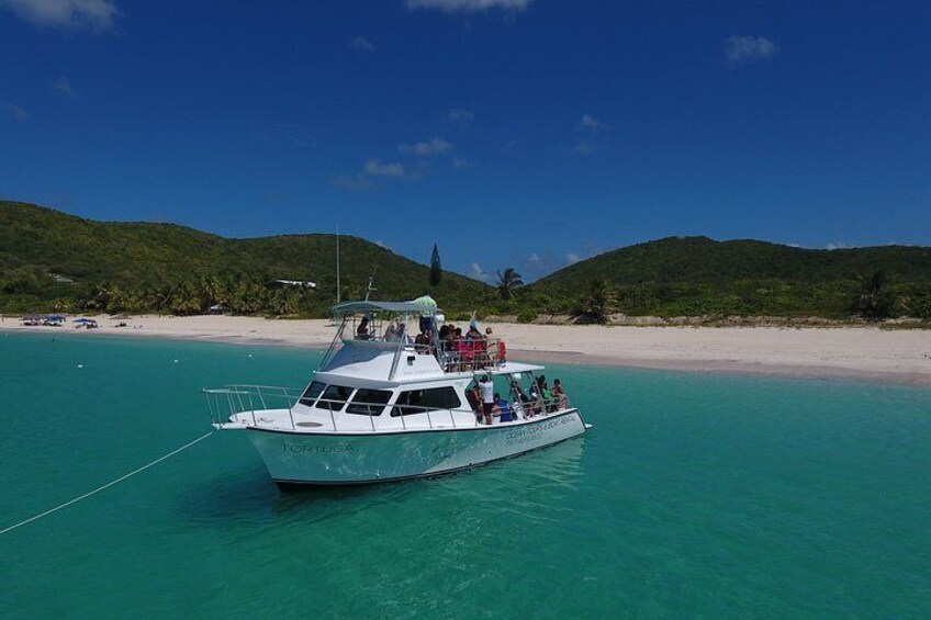 All Inclusive Beach & Snorkel Boat Tour to Icacos Island