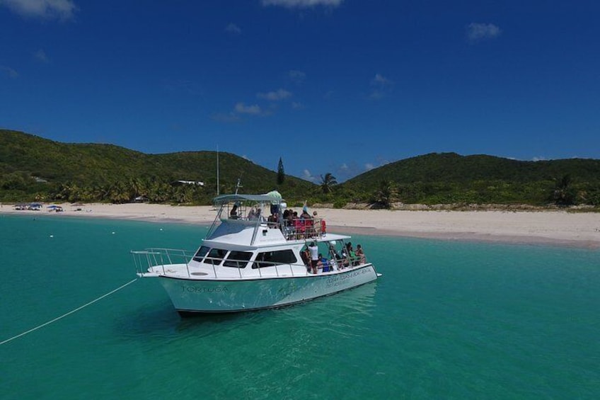All Inclusive Beach & Snorkel Boat Tour to Icacos Island