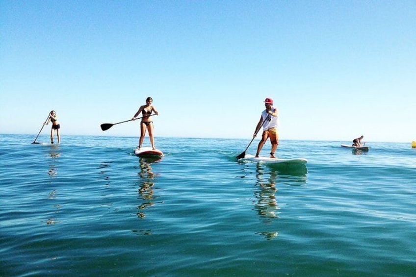 Paddle Boarding in Marbella