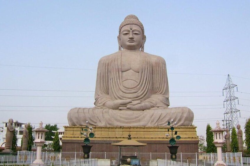 The Great Buddha Statue in Bodhgaya