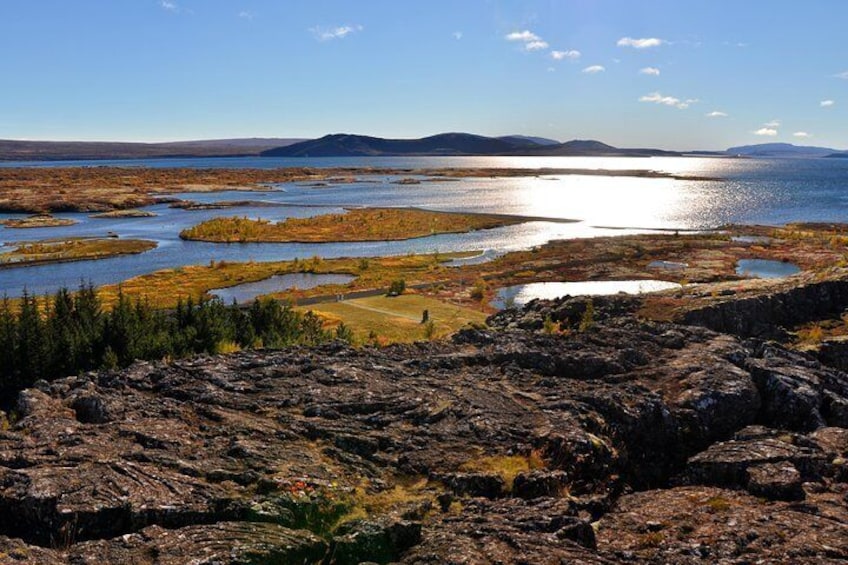 Thingvallavatn lake at Thingvellir National Park