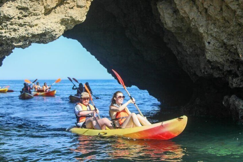Kayak into the Hidden Caves and Secret Beaches