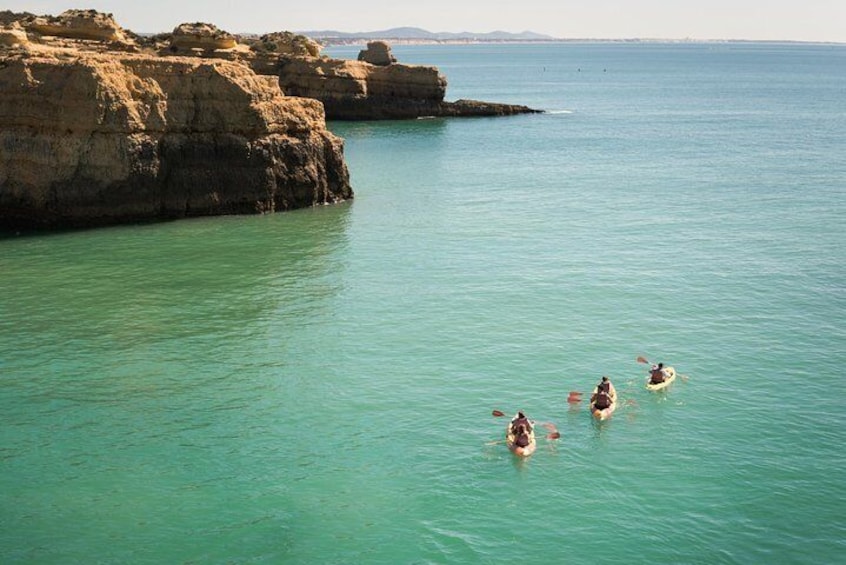 KAYAK Caves tour into magical spots in the Algarve