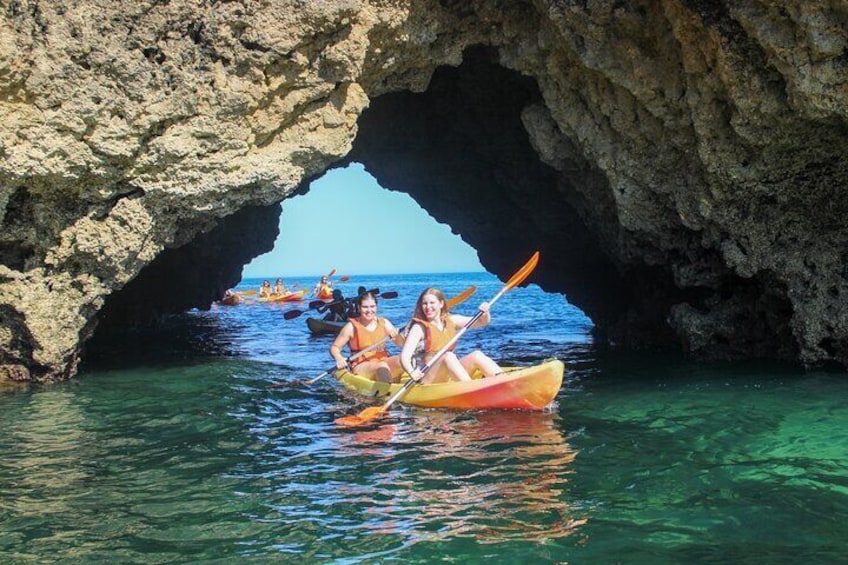 Kayak into the Hidden Caves and Secret Beaches