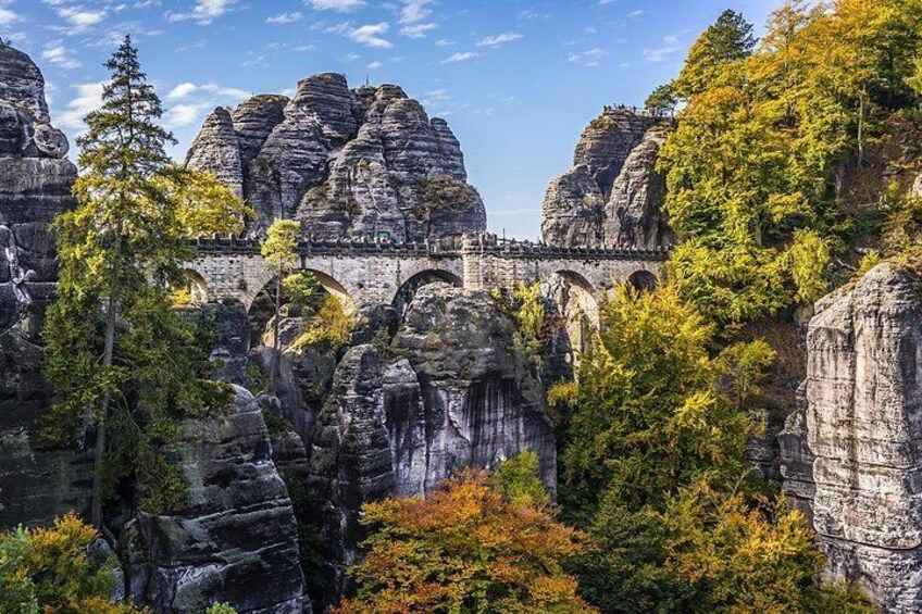 The Best Of Saxon Switzerland From Prague: Bastei Bridge & Dresden City