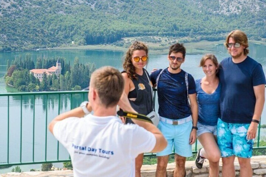 Krka Waterfalls and Sibenik Tour from Split or Trogir (Included: Entry Ticket)