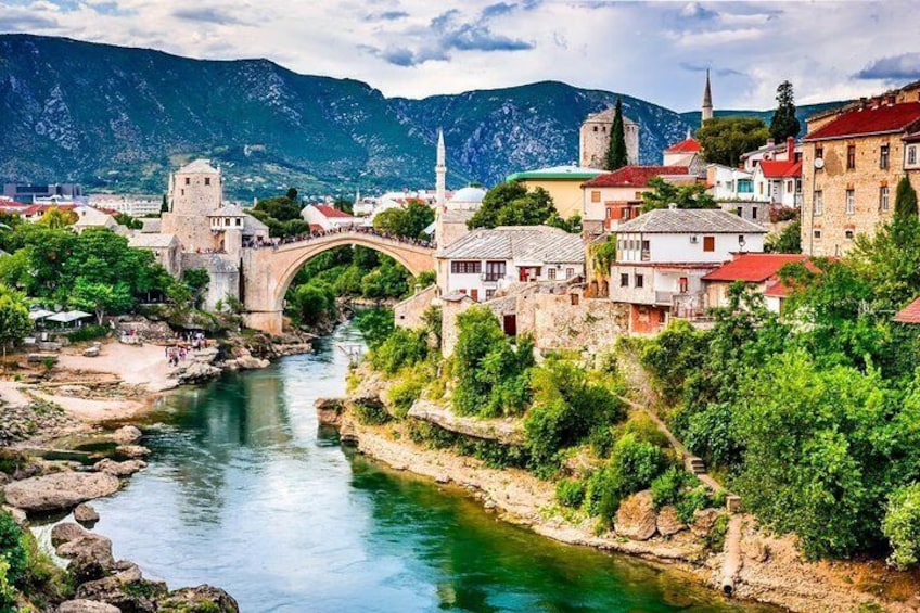 Mostar and Kravica waterfall tour