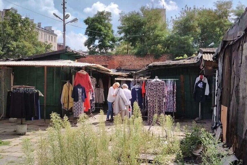 Bazar Różyckiego, the oldest outdoor market in Warsaw
