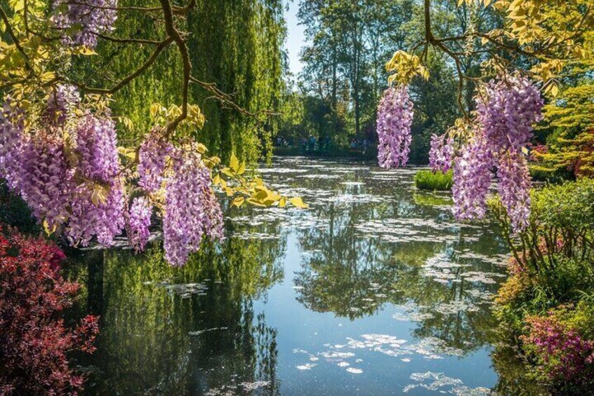 Giverny Monet's House-Gardens Small-Group Tour Hotel (*) Pick-up