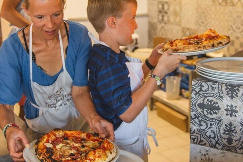 Sorrento Pizza Making