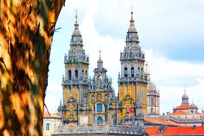 Wandeltocht door de oude binnenstad van Santiago de Compostela
