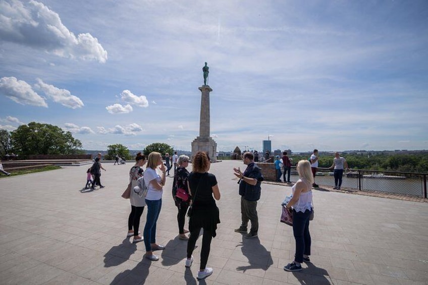 The " Victor " monument , Kalemegdan Fortress