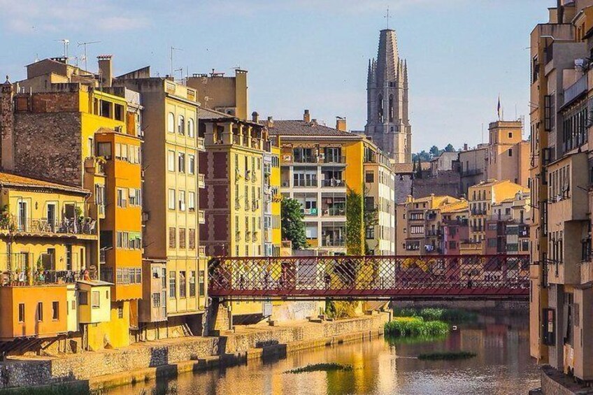 Onyar River and Sant Feliu