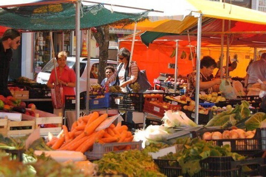 The vibrant Street Market