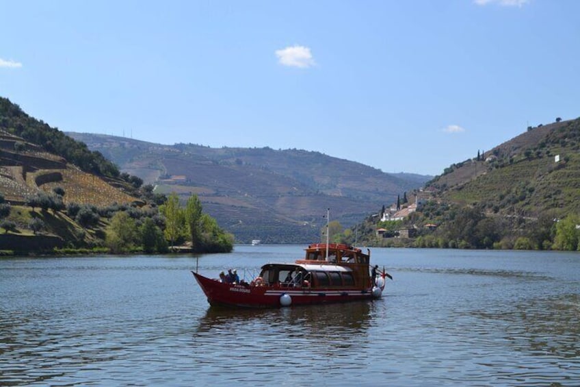 Douro Valley Tour with Visit to two Vineyards, River Cruise and Lunch at Winery