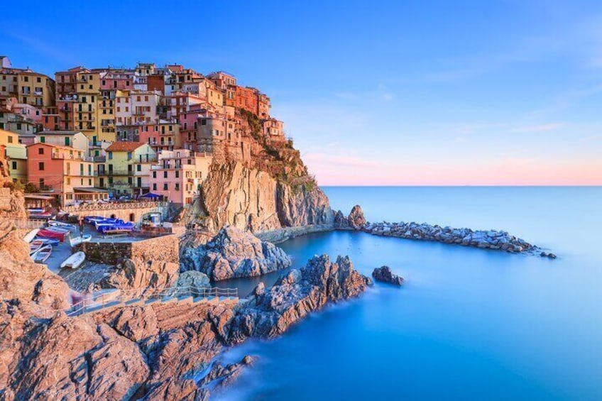 Semi Private Cinque Terre and Pisa Leaning Tower Tour from Florence