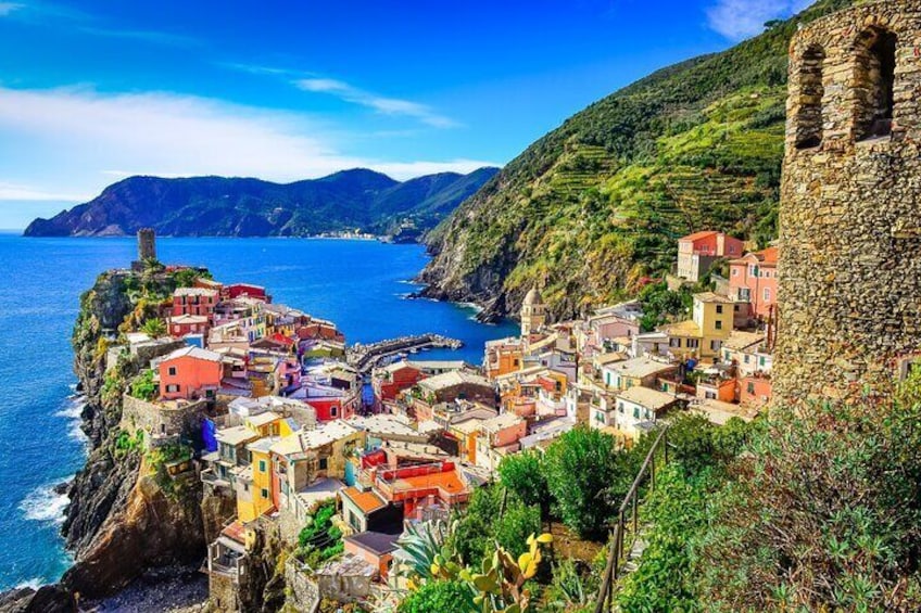 Semi Private Cinque Terre and Pisa Leaning Tower Tour from Florence